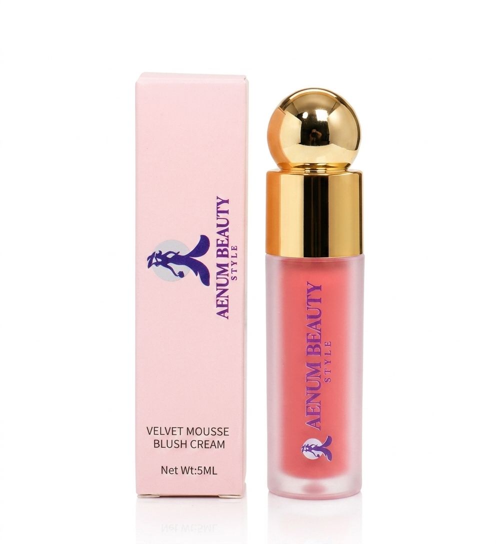 Velvet Silky Mousse Blush Aenum Beauty 05