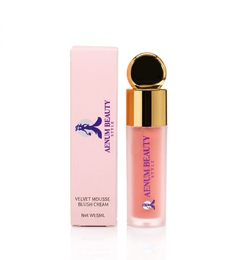 Velvet mousse Blush Aenum beauty 03