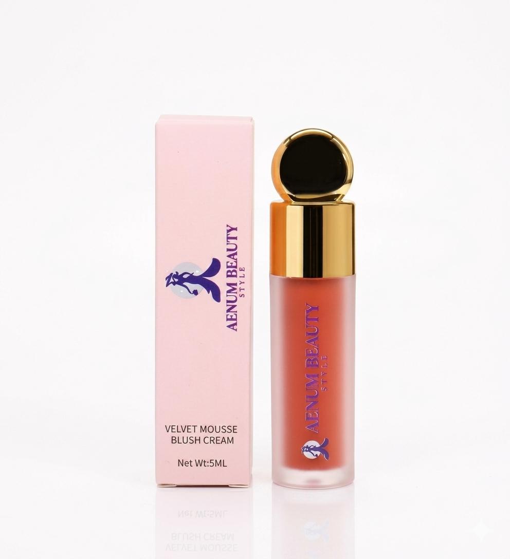 Velvet Mousse Blush Aenum Beauty 07