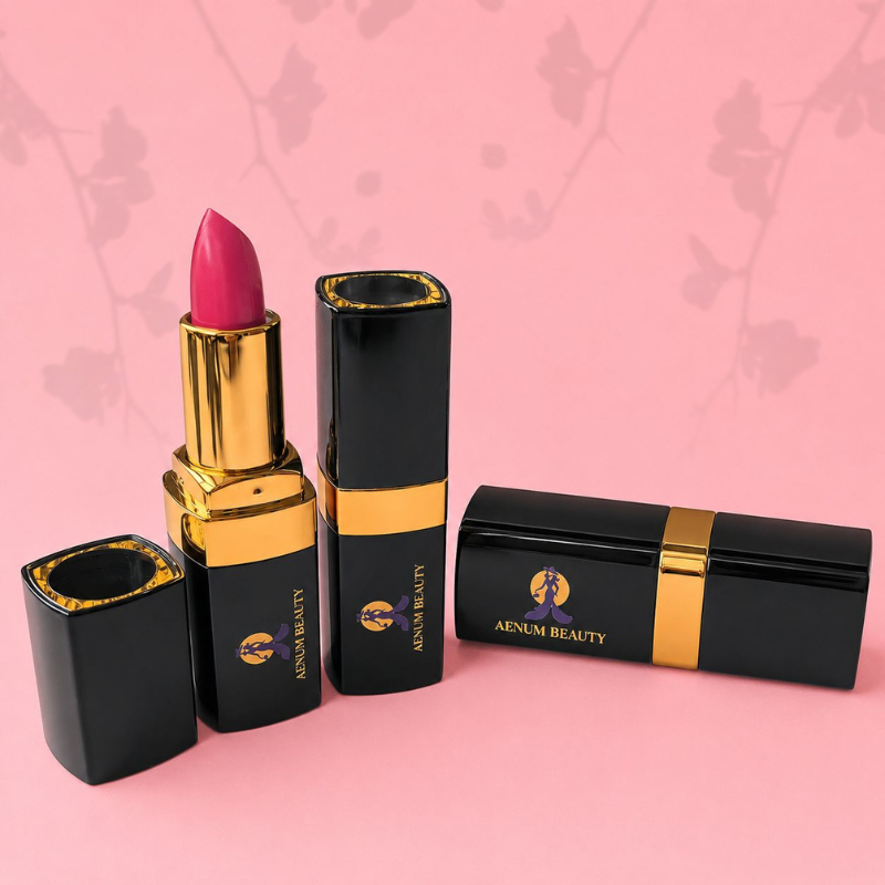 Aenum Beauty Lipstick, shining, hydrate lips,  Berry Pink 010