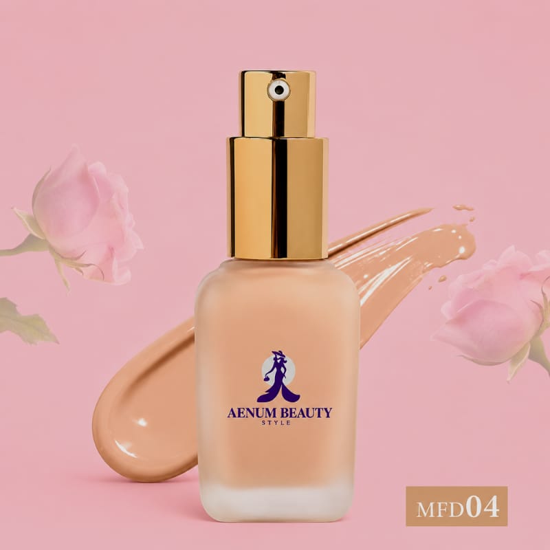 Liquid  Coverage Foundation SPF 15 , Matte look , Daily use , Sun Protect , ong-lasting coverage