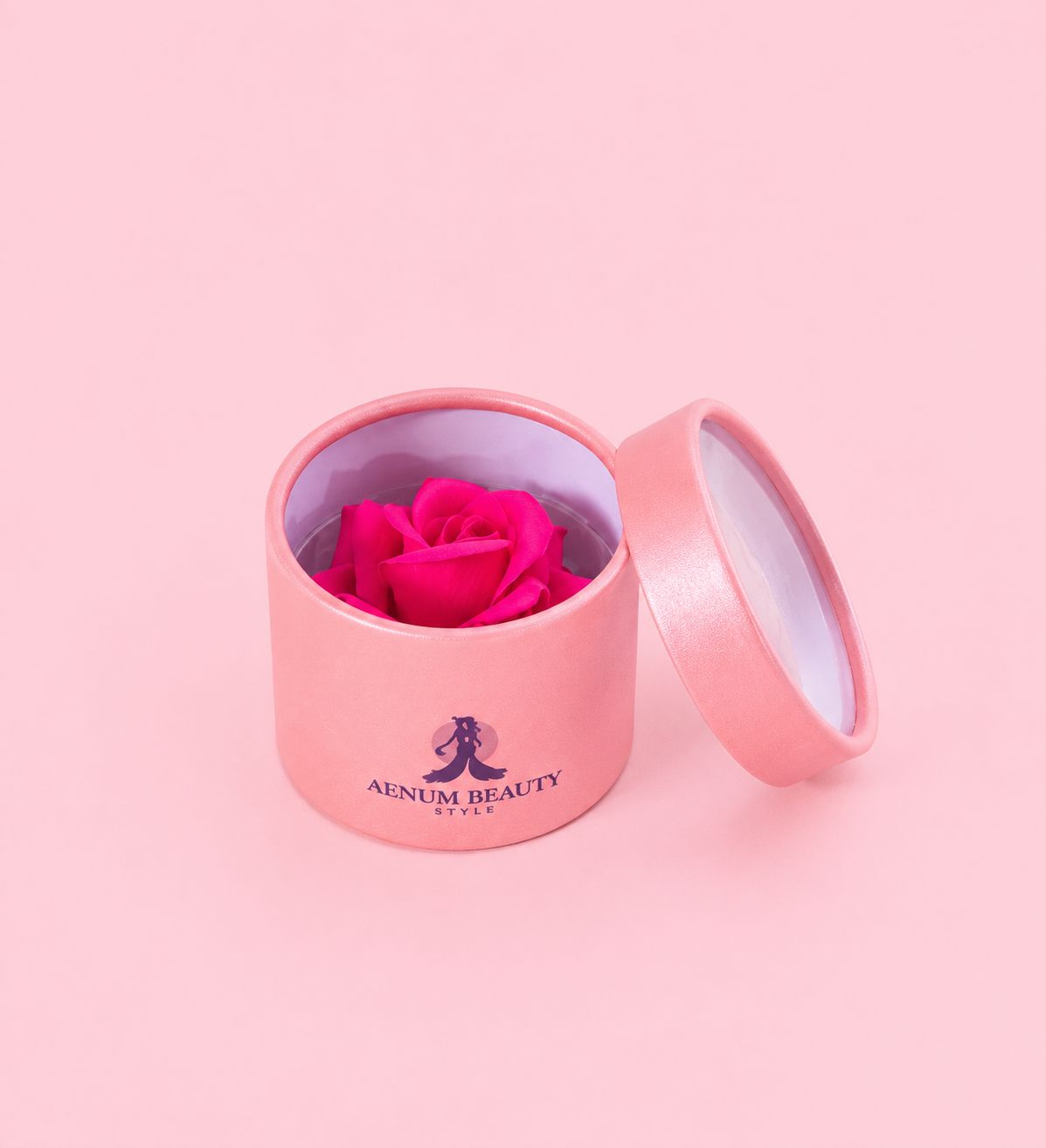 Aenum Beauty Magenta pop Rose Powder Blush 06